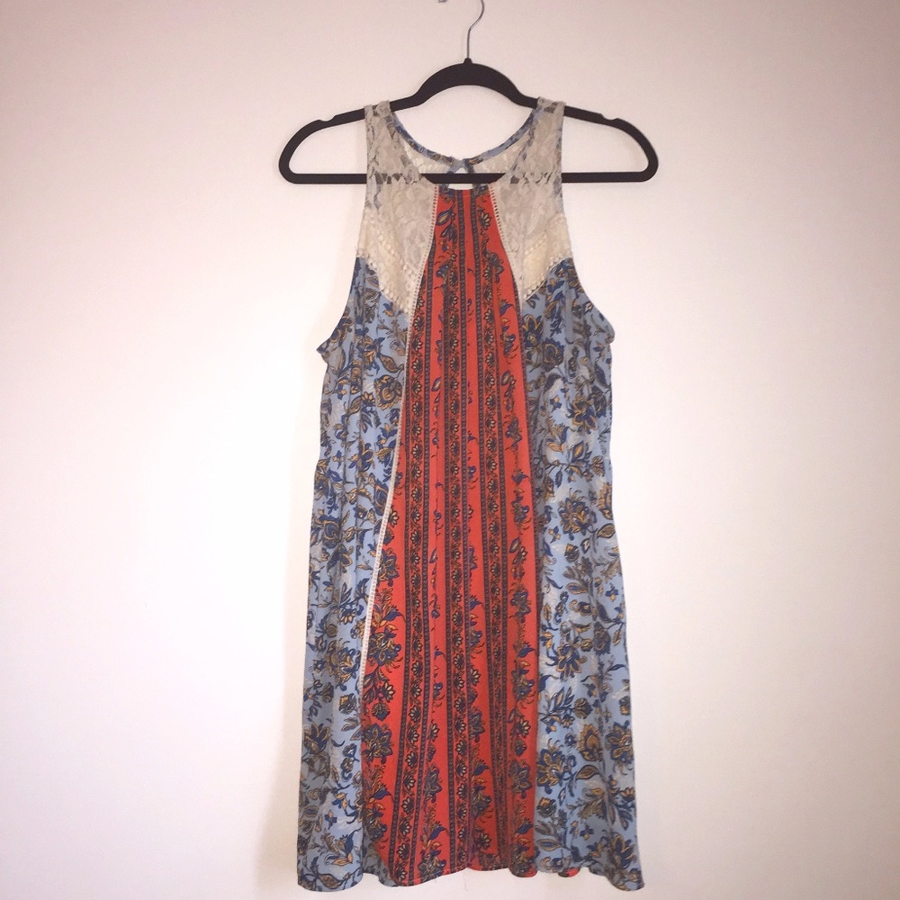 Xhilartion dress,  floral, sleeveless